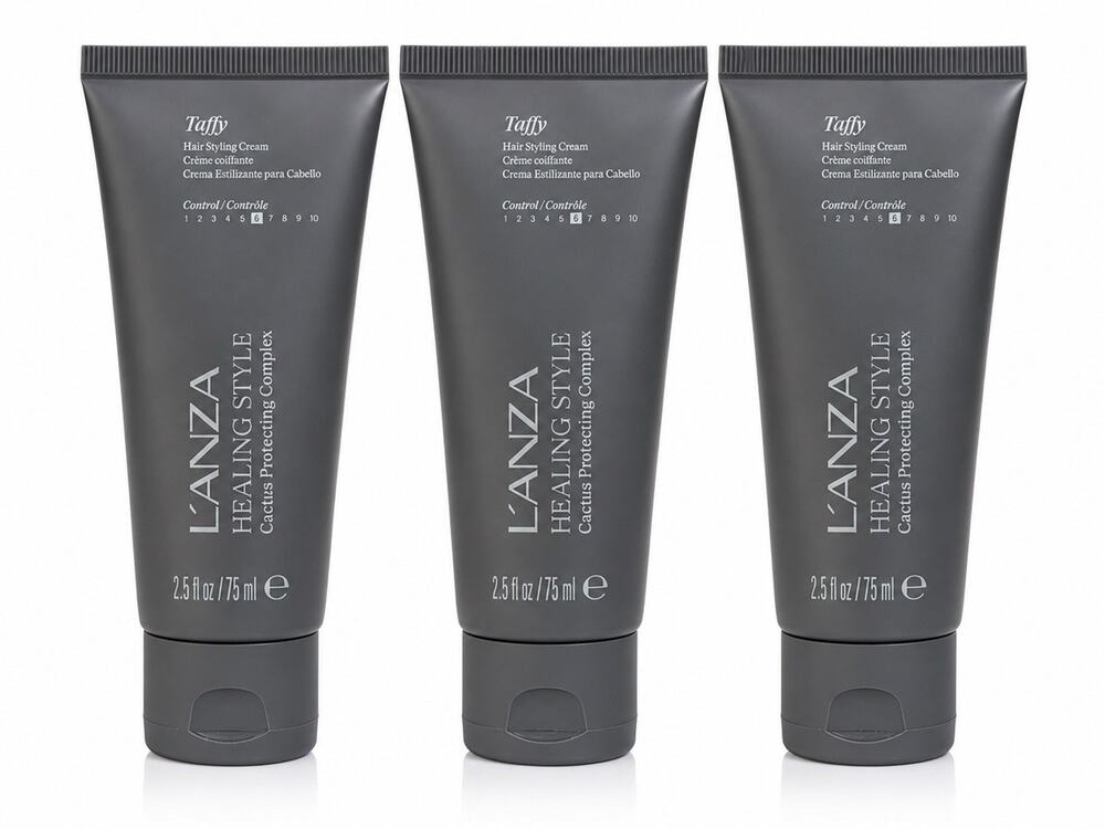 3x L’ANZA Healing Style Taffy Hair Styling Cream 2.5 oz 75ml